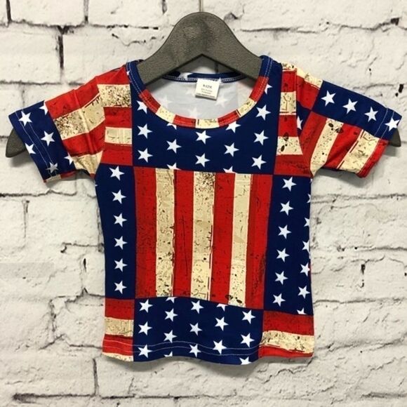 Baby Boy 4th of July Patriotic Shorts Set - Picture 3 of 4